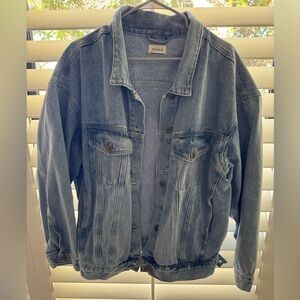 Oversized Jean Jacket